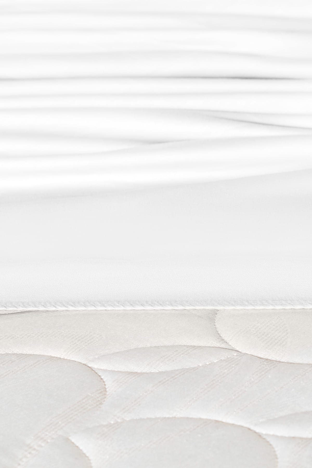 Double Size 100% Cotton Sateen Fitted Bed Sheet