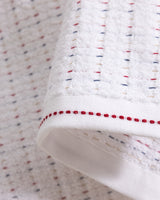 Cotton Blend Face Towel - Soft & Absorbent Two-Tone Design