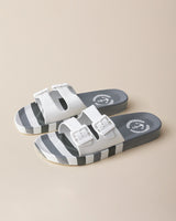 Claquettes confort en PVC gris pour homme - Taille 41 - Fabriquées en Turquie