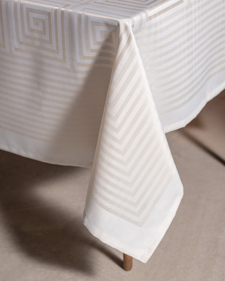 Polyester Tablecloth - Durable & Elegant Solid Design