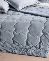 Kaira King Size Bedding Set - Indigo