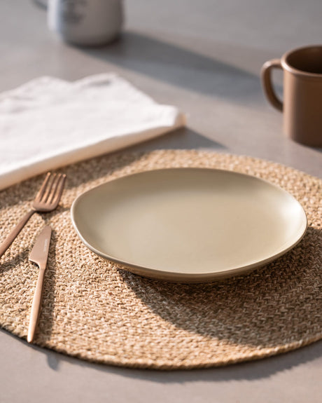 Porcelain Pasta Plate - Elegant Souci Design for Modern Dining