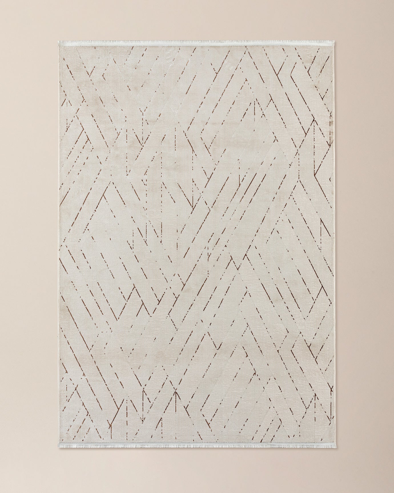 Burcet Pattern Area Rug - Modern Floor Carpet for Living Room & Bedroom
