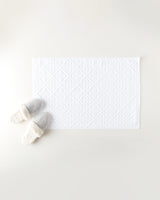 100% Cotton Plush Bath Mat - Ultra Absorbent & Soft
