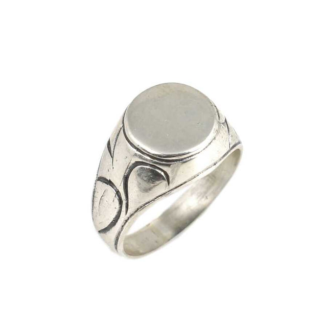 Sleek 925 Sterling Silver Plain Men's Ring