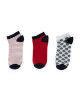 Women's 3-Pack No-Show Ankle Socks - Soft Everyday Comfort