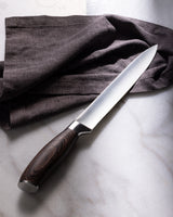 Renata Slicing Knife, Brown Handle Kitchen Blade for Precise Food Prep