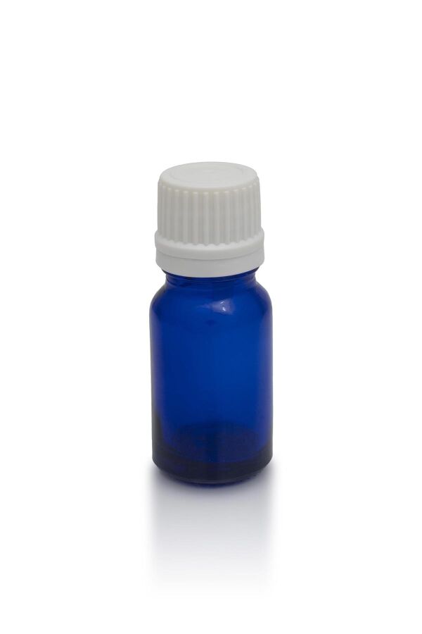 10cc Blue Glass Dropper Bottles - Set of 3