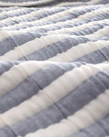 Quinquis Indigo Cotton Bedspread - Full/Queen Size