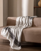 Soft Blend Textured Sofa Throw - Flamme Collection Design