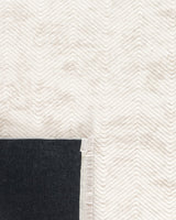 Polyester Area Rug - Soft Ecru Weave