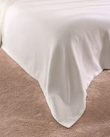 100% Cotton Double Pique Set - Elegant Lace Trim