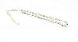 Premium 925 Sterling Silver Sphere Cut Tesbih