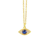 Premium 925 Sterling Silver Evil Eye Charm Necklace