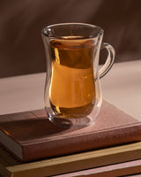 200ml Double Wall Insulated Tea Glass - Single