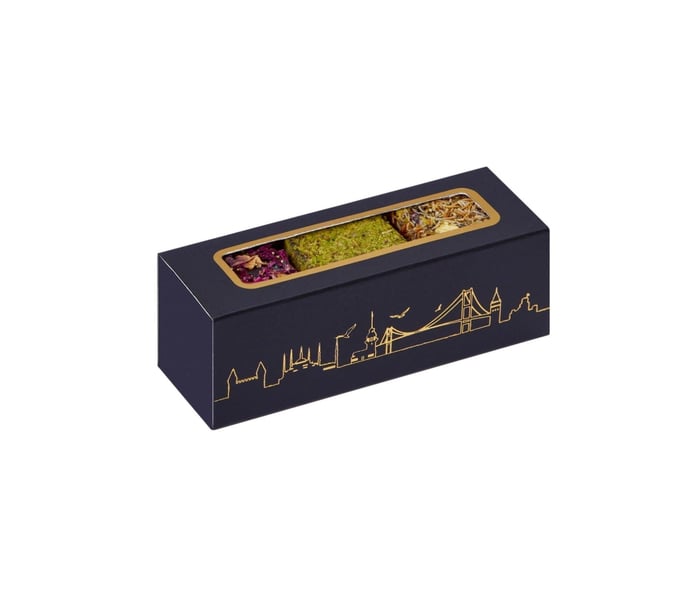 علبة راقية مختارة من الحلوى التركية الفاخرة