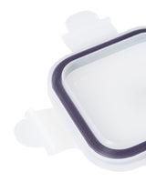 3-Piece Square Mini Food Storage Container Set - 150ml