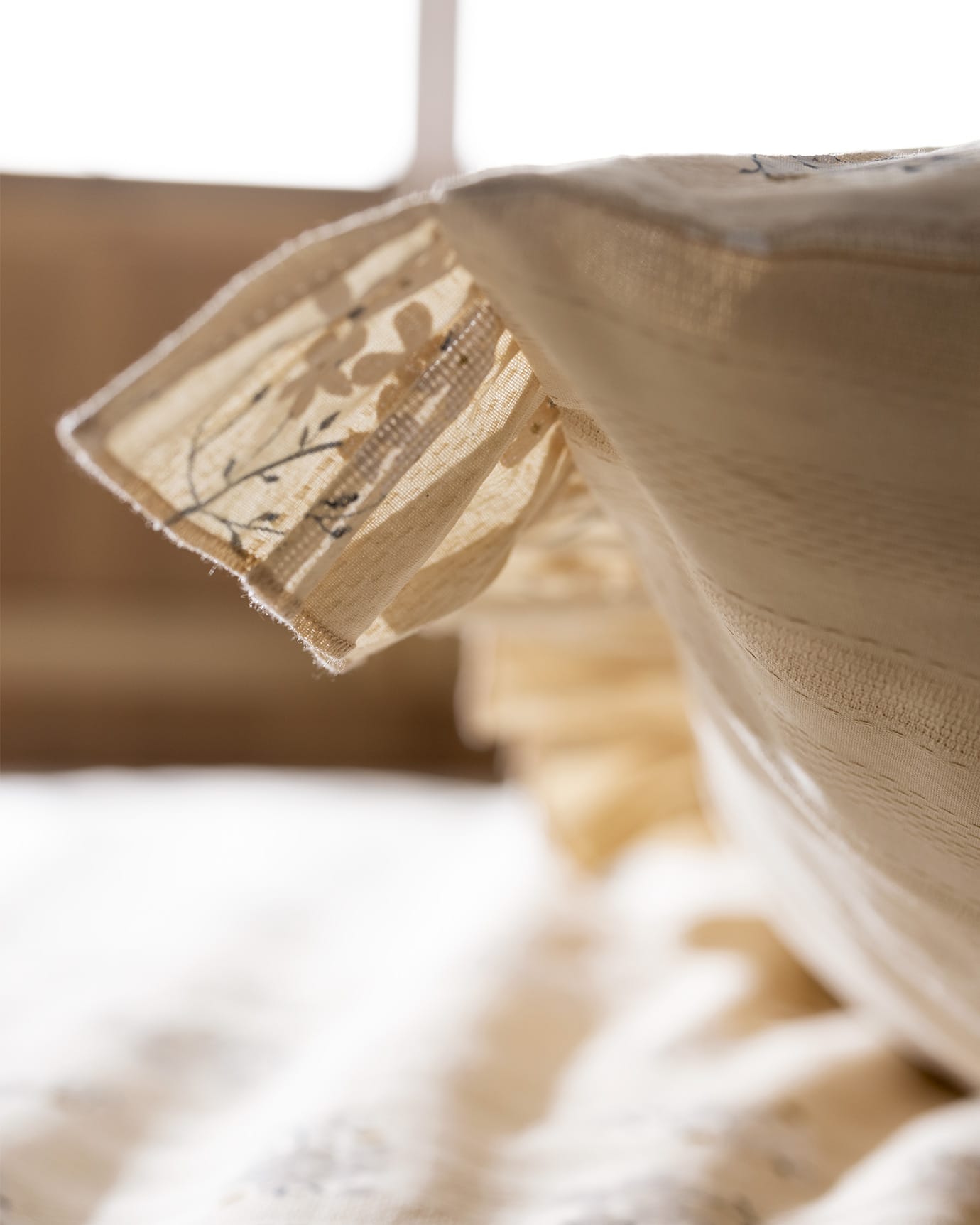 Jules Ruffled 100% Cotton Double Duvet Cover Set