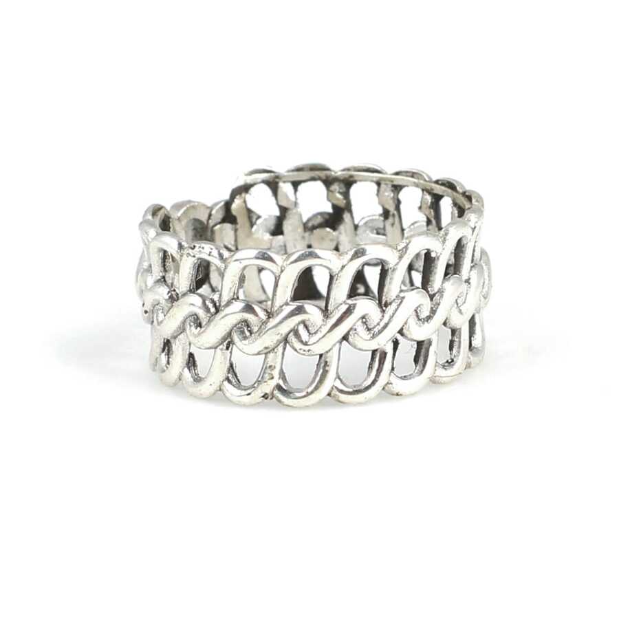 Premium Artisan 925 Sterling Silver Maras Twist Ring
