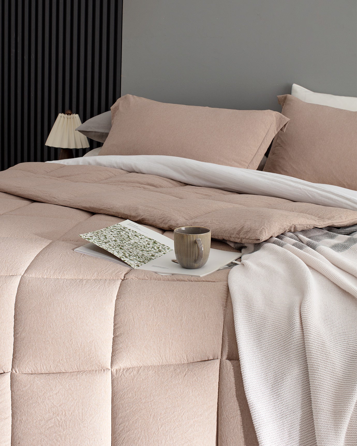 King Size Terracotta Bedding Set - Premium Comfort Collection