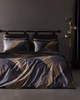 100% Cotton Sateen Double Duvet Cover Set - Aleon Printed
