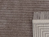 Mink Fringed Area Rug - Soft & Stylish Floor Decor