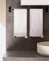 2-Pack 100% Cotton Hand Towel Set - Cream - Soft & Absorbent