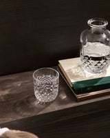 High-Quality Clear Glass Bedside Carafe - Elegant Audrey Design