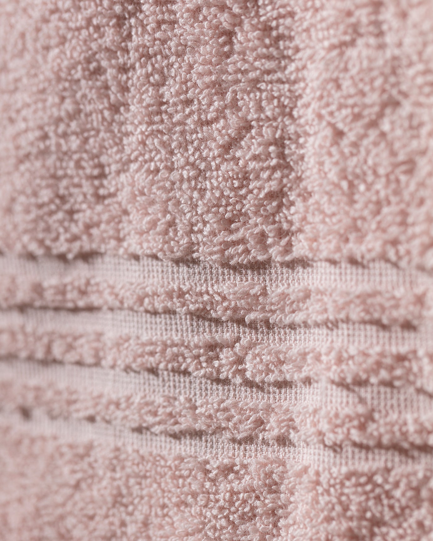 Plush Cotton Face Towel - Powder Pink