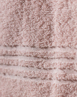 Plush Cotton Face Towel - Powder Pink