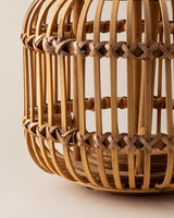 Small Natural Decorative Lantern - Rustic Home Accent