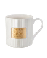 Elegant Gold Accent Ceramic Mug