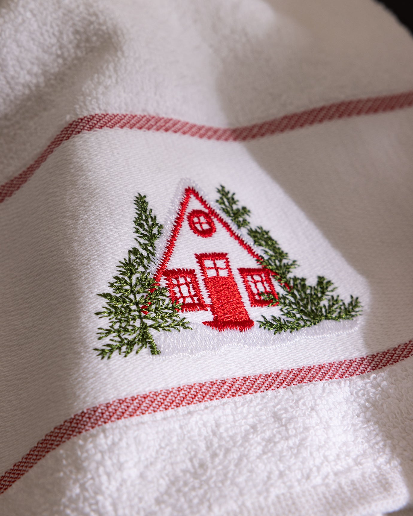 100% Cotton Kitchen Towel Set - Absorbent & Soft 2-Piece