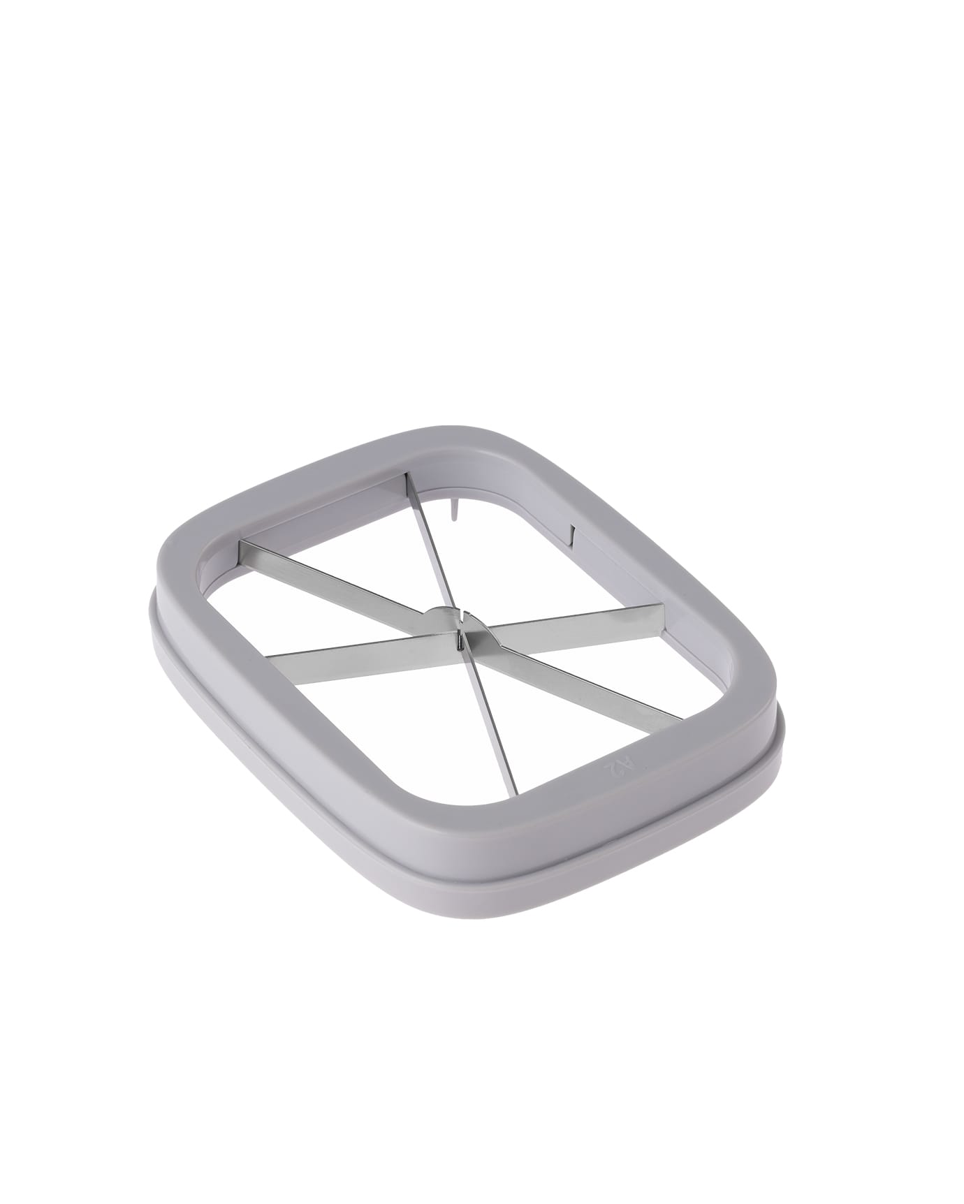 Ethan Manual Food Chopper & Vegetable Slicer - White/Gray Kitchen Tool