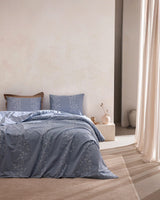 100% Cotton Ranforce King Size Duvet Cover Set - Printed Style