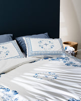 Orlena 100% Cotton Twin Size Duvet Cover Set