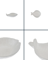 Small Glass Fish Plate - Appetizer & Sushi Serving Dish
