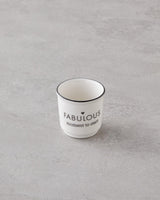 Premium Bone Porcelain Espresso Cup Set - White