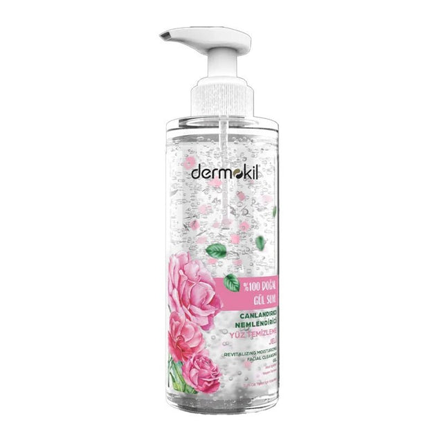 Face Cleansing Gel - Revitalizing & Hydrating Rose Water - TryAladdin