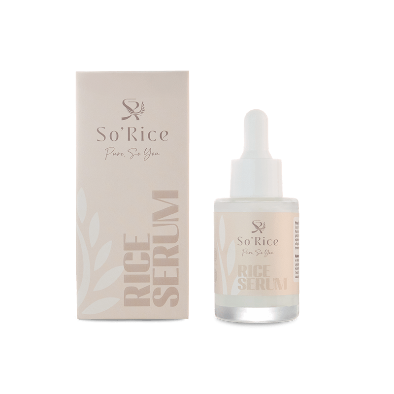 Face Serum - Brightening, Hydrating & Elasticity - Boosting with Rice Extract - TryAladdin