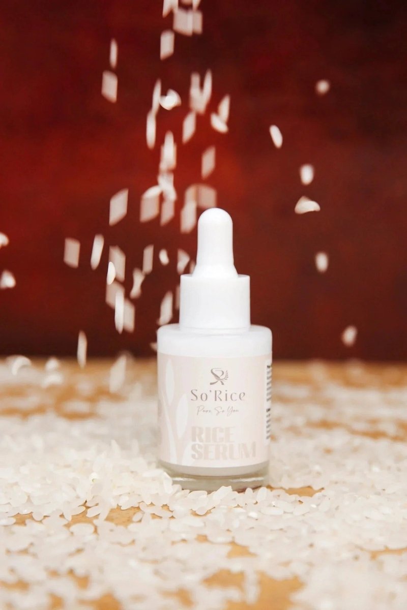Face Serum - Brightening, Hydrating & Elasticity - Boosting with Rice Extract - TryAladdin