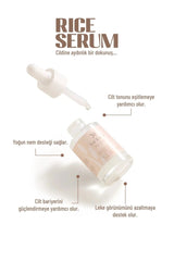 Face Serum - Brightening, Hydrating & Elasticity - Boosting with Rice Extract - TryAladdin