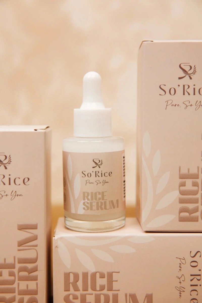 Face Serum - Brightening, Hydrating & Elasticity - Boosting with Rice Extract - TryAladdin
