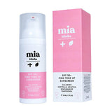 Face Sun Cream - SPF 50+ Pink Tone Up, Anti - Aging with Niacinamide - TryAladdin