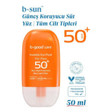 Face Sun Milk - SPF 50+ Broad Spectrum UVA/UVB & Blue Light, Lightweight - TryAladdin