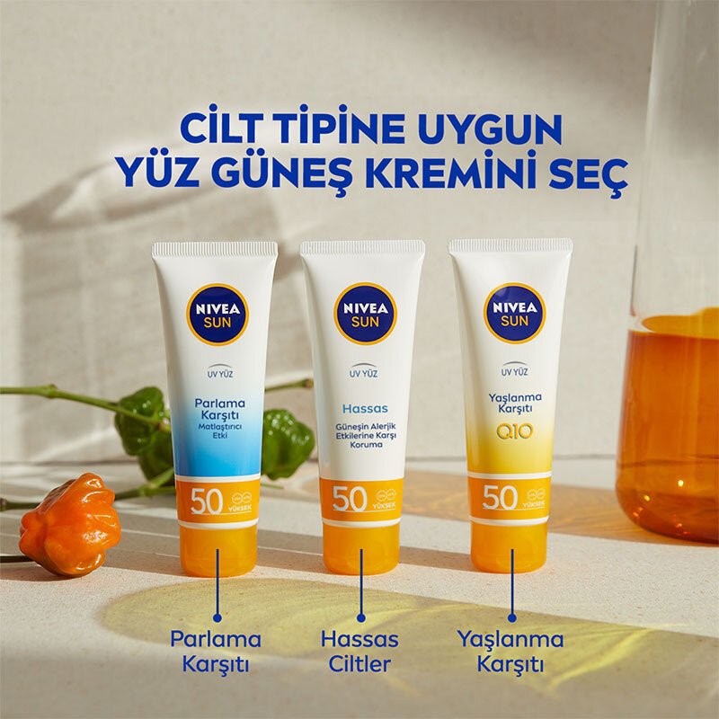 Face Sunscreen Cream - Anti - Aging & Anti - Wrinkle with Q10 & SPF 50 - TryAladdin