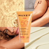 Face Sunscreen Cream - SPF50 High Protection, Hydrating & Radiant Tan - TryAladdin