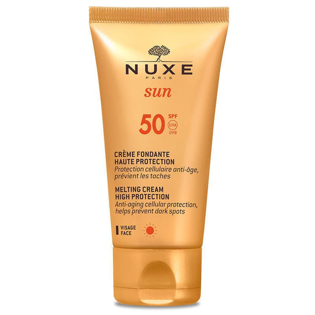 Face Sunscreen Cream - SPF50 High Protection, Hydrating & Radiant Tan - TryAladdin