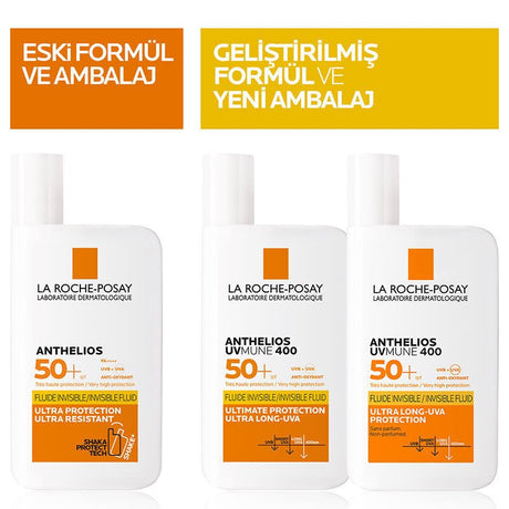 Face Sunscreen - Invisible Fluid SPF50+ Ultra UVA Protection - TryAladdin