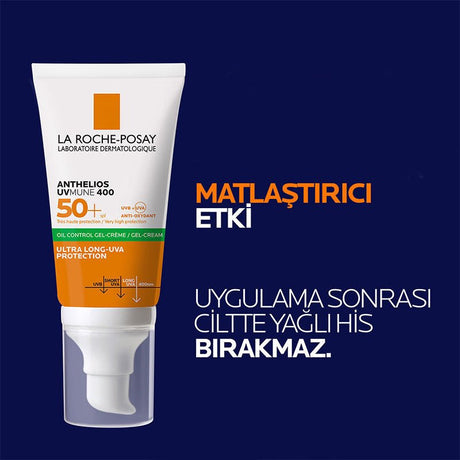 Face Sunscreen - SPF 50+ Oil Control Mattifying Gel Cream - TryAladdin